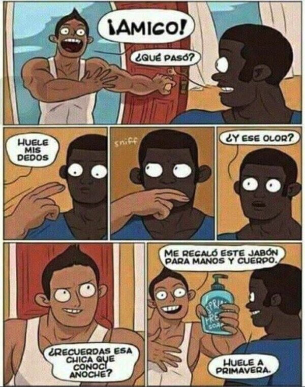 Meme_otros - Huele mis dedos