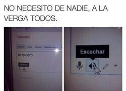 Enlace a No necesito a nadie