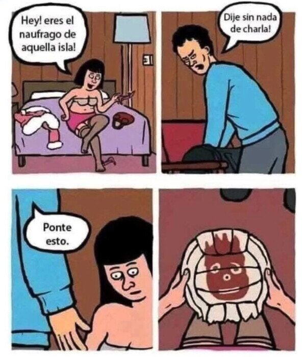 Meme_otros - En la isla desarrolló un fetiche