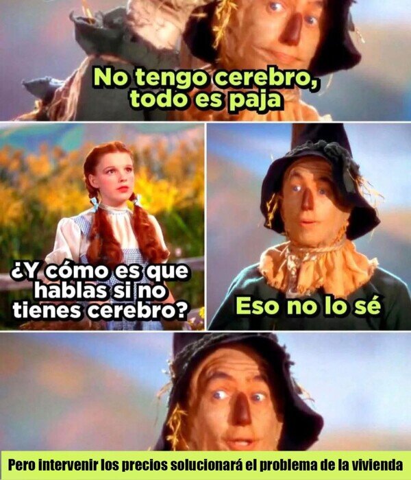 Meme_otros - El hombre de paja opina sobre la vivienda