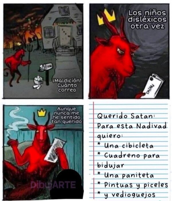 Meme_otros - Niños disléxicos en Navidad