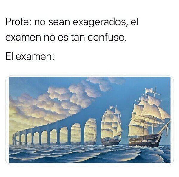 Meme_otros - El examen no es tan confuso