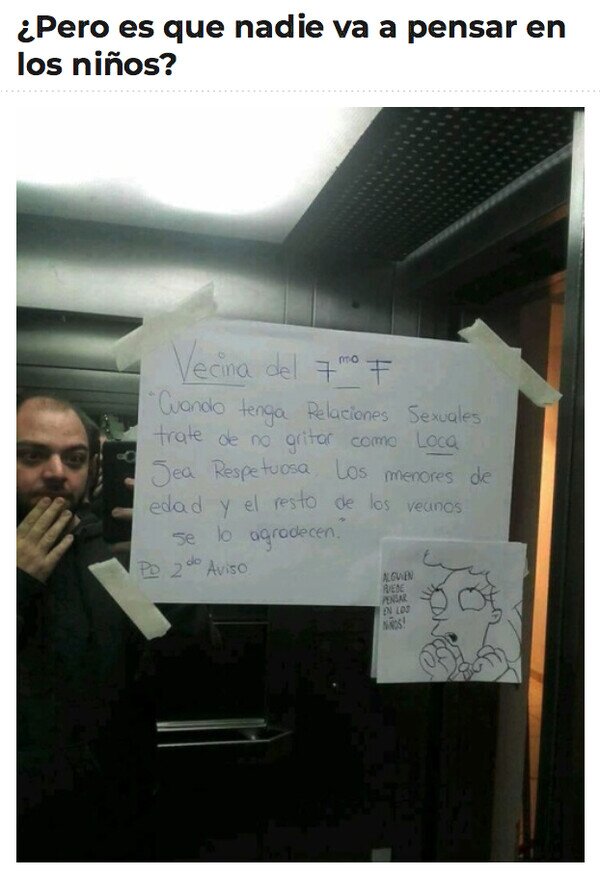 Meme_otros - Nadie piensa en los niños