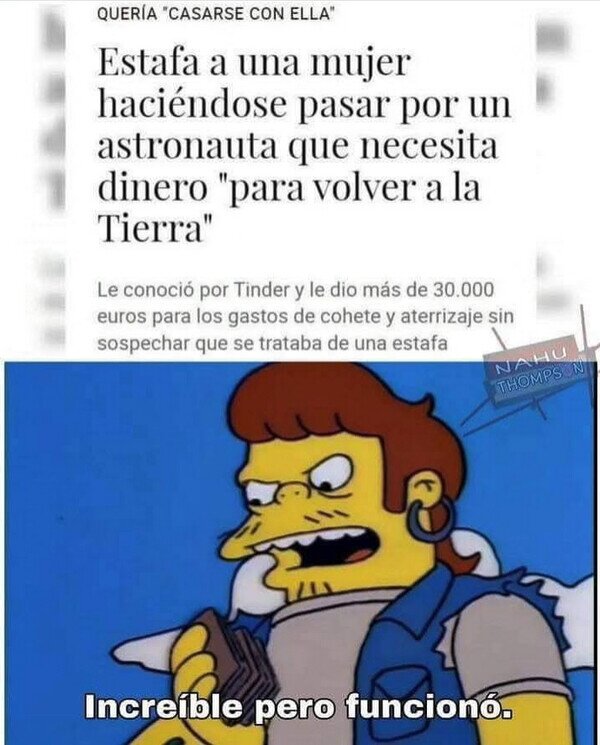 estafa,enga&ntilde;o,volver,Tierra,wtf