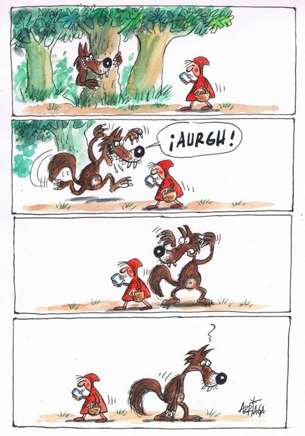 Meme_otros - Caperucita en 2026