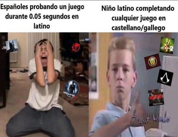 espa&ntilde;oles,latino,videojuegos,idioma