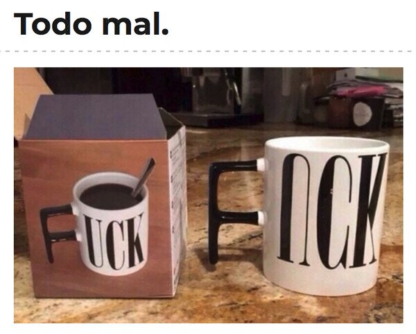 Otros - La idea era buena, el resultado no