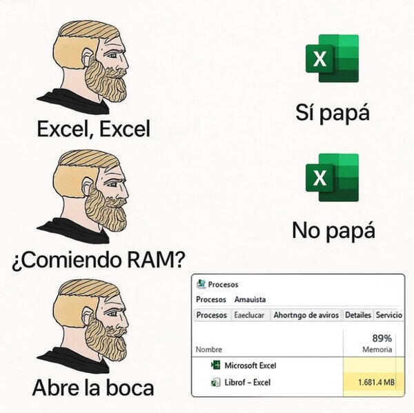 Otros - Trato al Excel como a mi mascota
