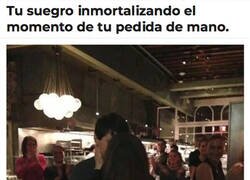 Enlace a Buen selfie, suegro