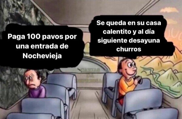 Meme_otros - Cada año menos ganar de salir en Año Nuevo