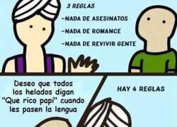 Enlace a Regla añadida