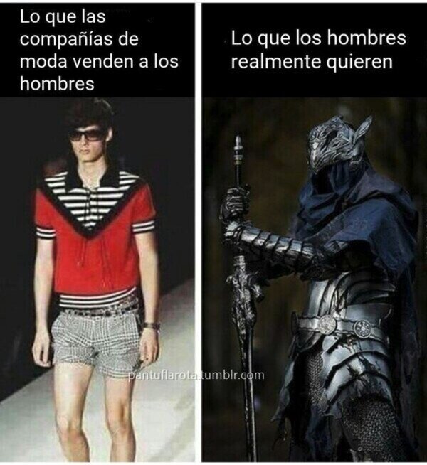 Meme_otros - Lo que los hombres quieren vestir