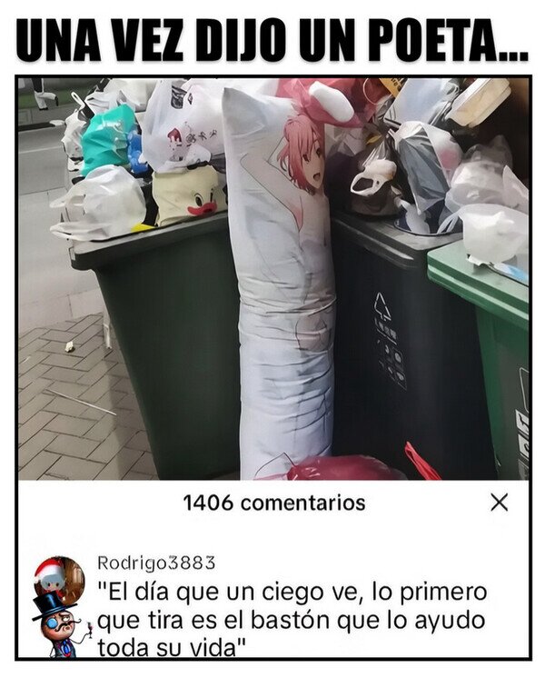 Meme_otros - Cuando ya no necesitas 'tu bastón'