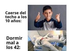 Enlace a El umbral del dolor varia con los años