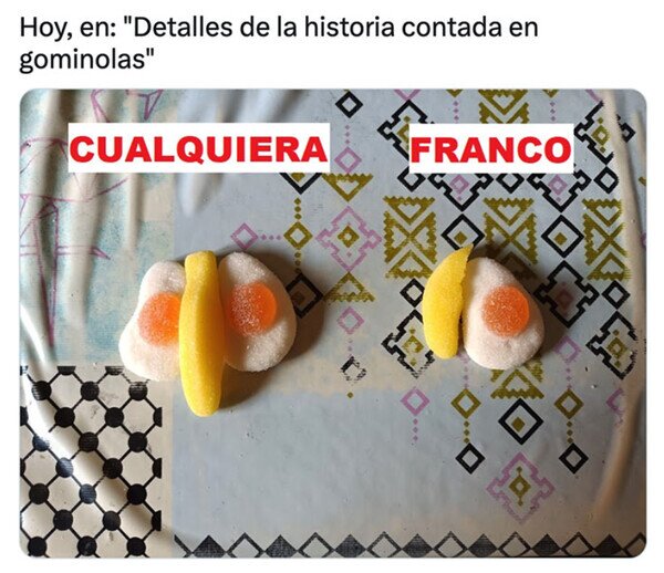 Otros - Todo mejora contado con gominolas