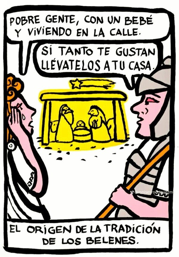 Meme_otros - Así nacieron los belenes