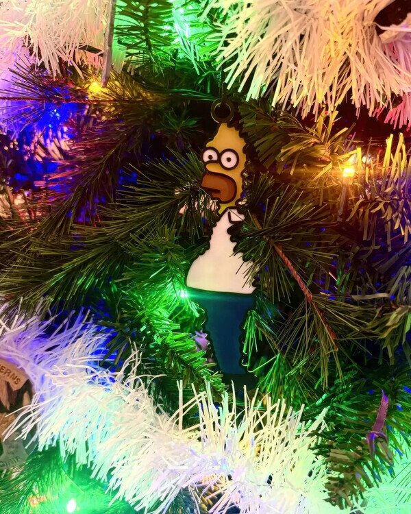 homer,arbusto,&aacute;rbol,navidad
