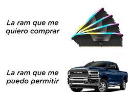 Enlace a Está la RAM por las nubes...