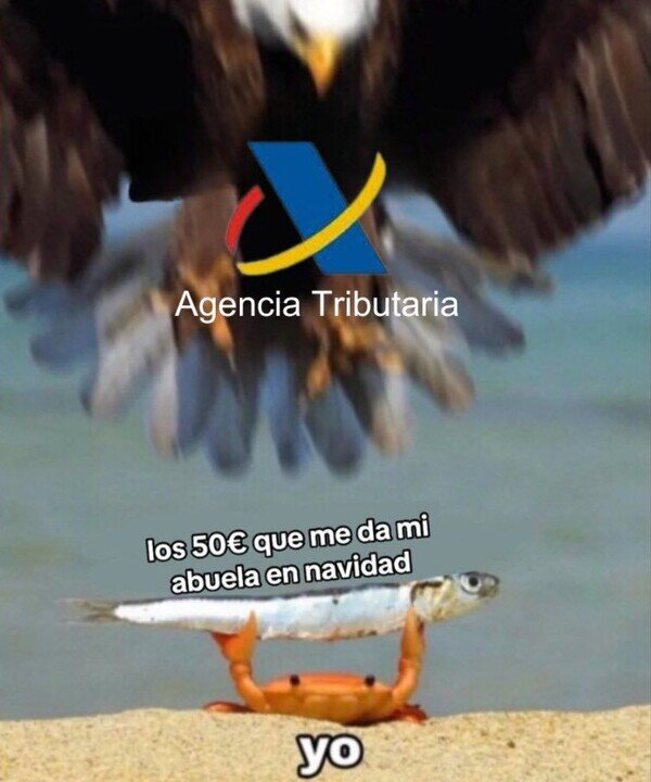 Meme_otros - Hacienda seguimos siendo todos hasta en Navidad