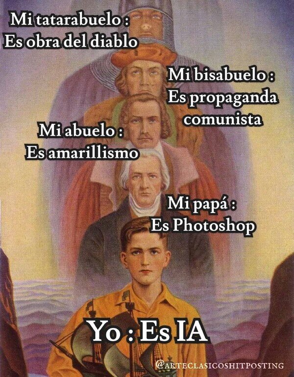 abuelo,padre,yo,IA,photoshop