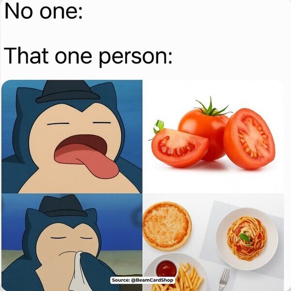 humanos,gustar,comer,tomate