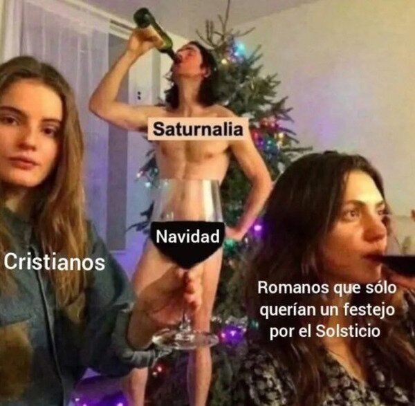 Meme_otros - El origen de la Navidad