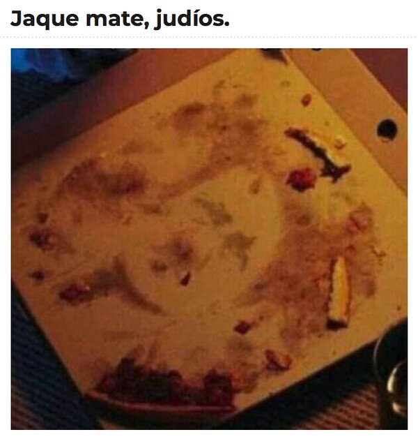 Meme_otros - Se me apareció un rostro en la caja de pizza