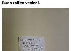 Enlace a No creo que estos vecinos se regalen nada