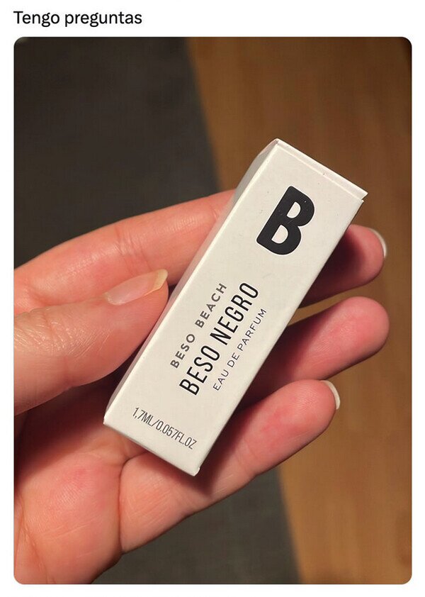 Meme_otros - ¿A qué debe oler este perfume?