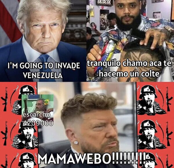 Meme_otros - Trump si pisara Venezuela