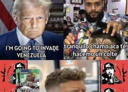 Enlace a Trump si pisara Venezuela