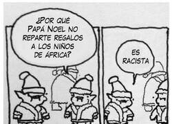 Enlace a Papá Noel es racista
