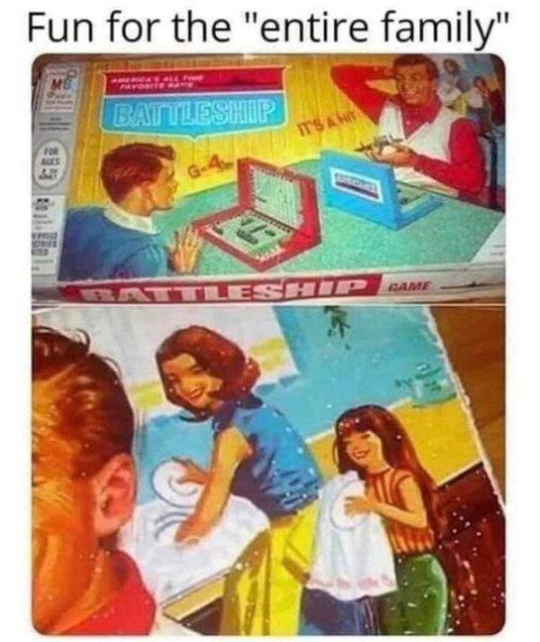 Meme_otros - Los juegos antes eran muy machistas