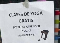 Enlace a Clase de yoga gratis