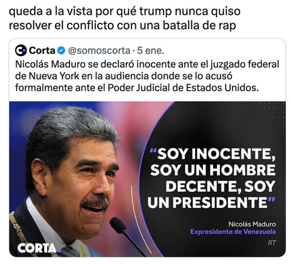 Maduro,rima,Trump,rap