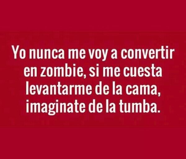 Otros - No valgo para zombie