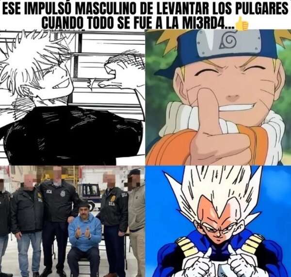 pulgares,bien,mal,impulso,masculino,Maduro