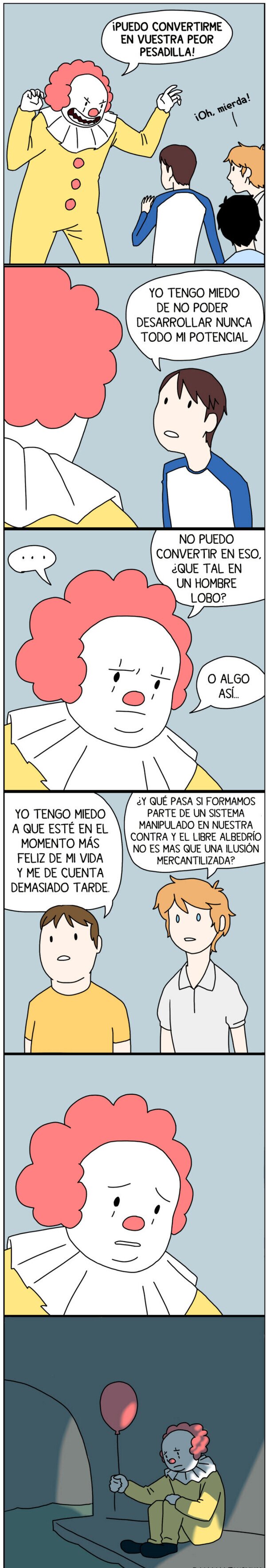 Meme_otros - Los miedos de ahora ya no son los de antes