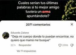 Enlace a Últimas palabras