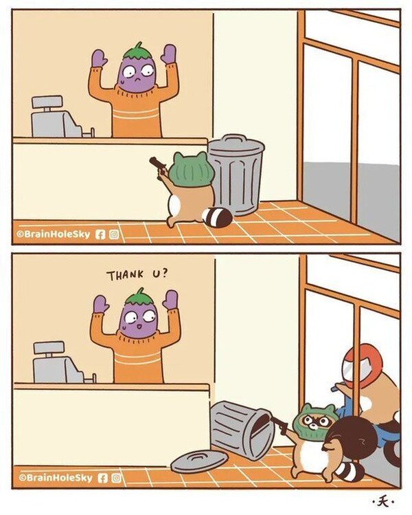 Meme_otros - Gracias por sacar la basura