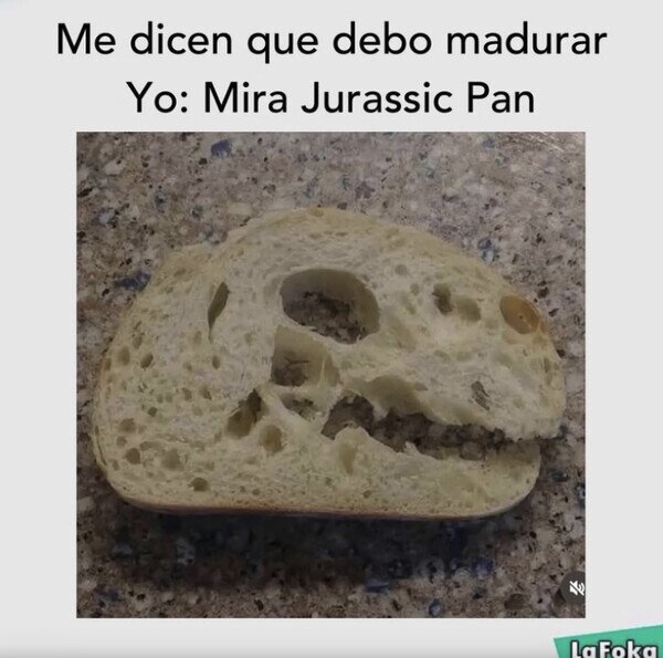 madurar,pan,Jurassic Park,forma