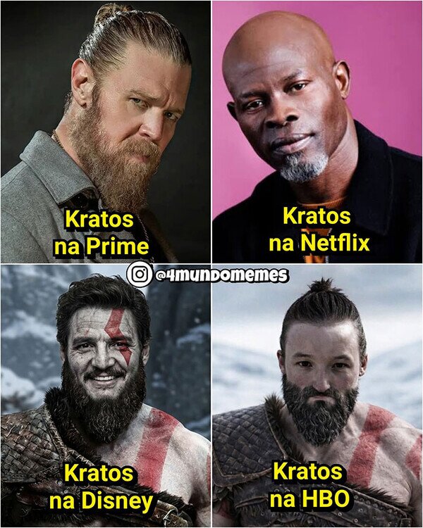 Meme_otros - Si hicieran una película de God of War