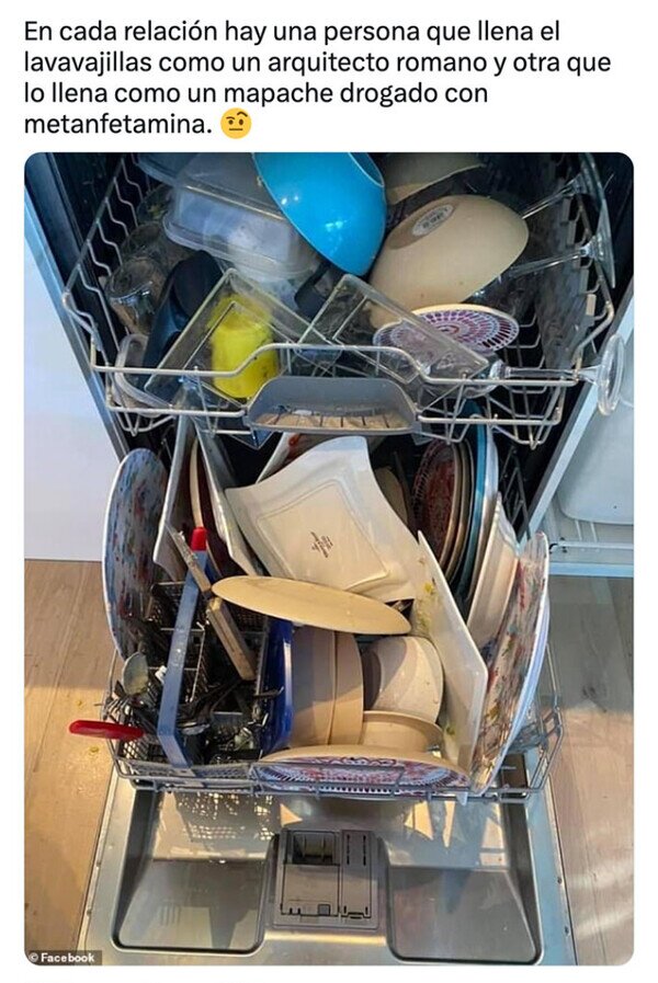 Meme_otros - Una pareja se define por su lavavajillas