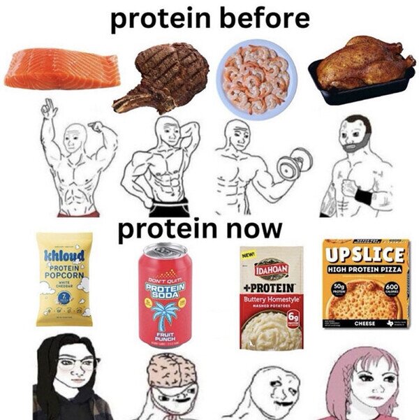 Meme_otros - Las proteínas ya no son lo que eran