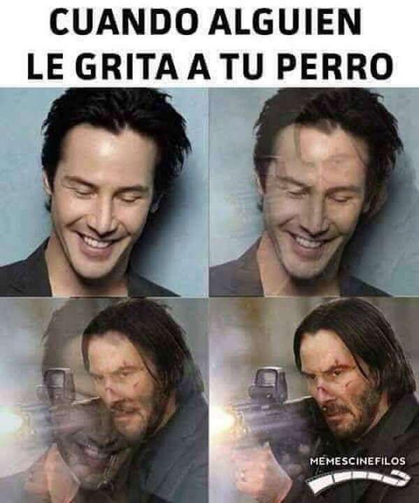 Meme_otros - Solo yo le grito a mi perro