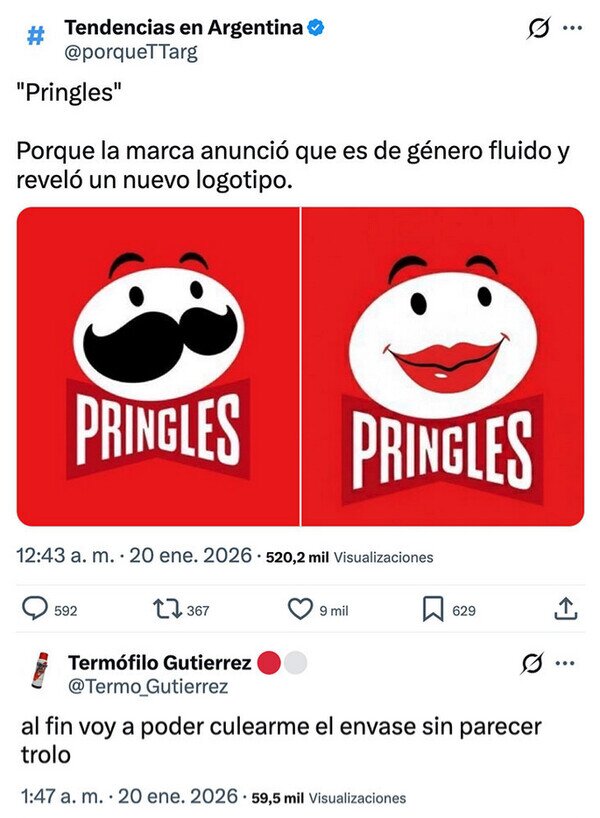 Meme_otros - El logo de Pringles es de género fluido