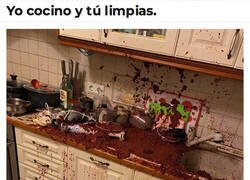 Enlace a Algo sencillito para no manchar mucho