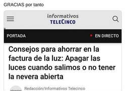 Enlace a Yo que era de dejar la nevera abierta para airearla...