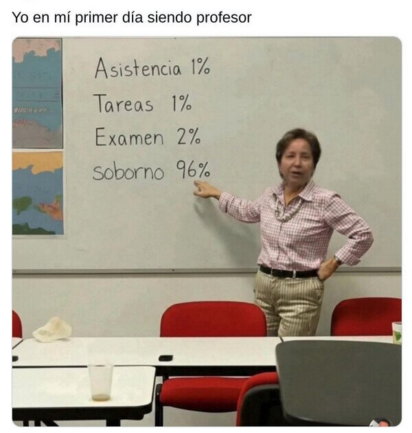 Meme_otros - Así me ganaría la vida como profesor