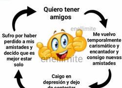 Enlace a Qué difícil es hacer nuevos amigos